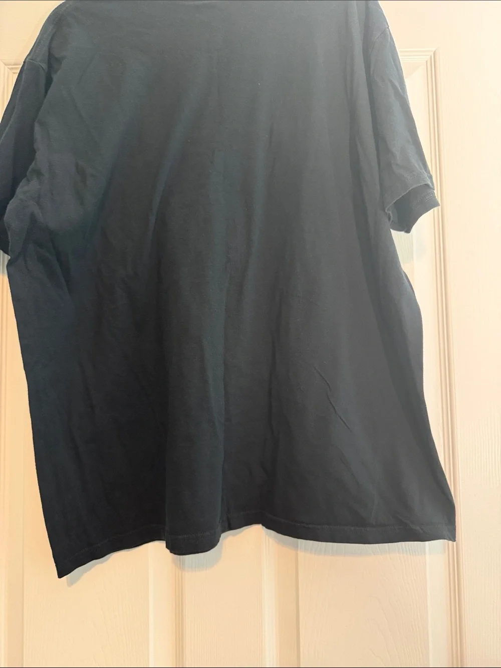 The North Face Black Short Sleeve Tee with Red Logo